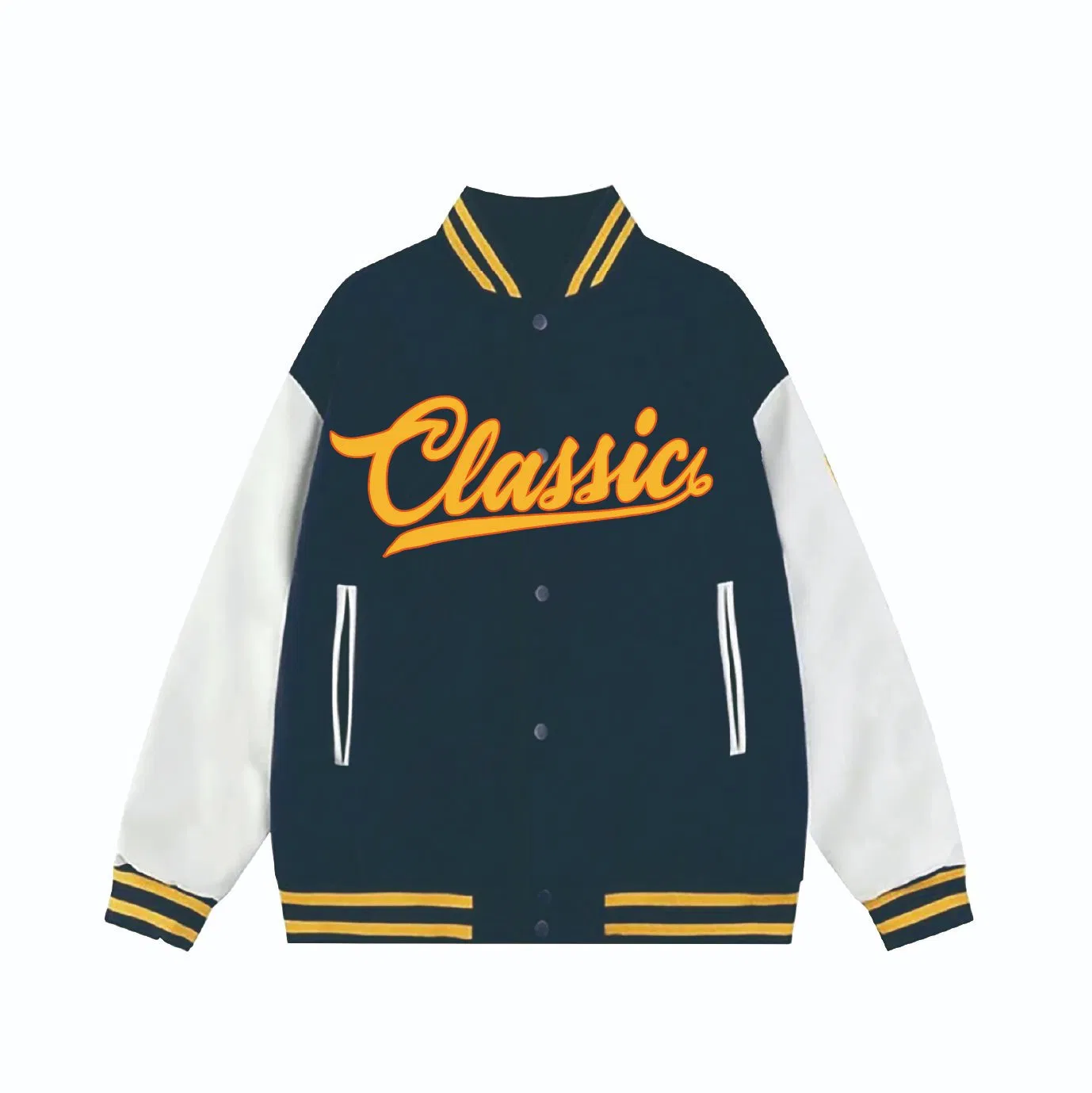 OEM Custom Letterman Jacket Manufacturers Casual Vintage Style Varsity Jacket