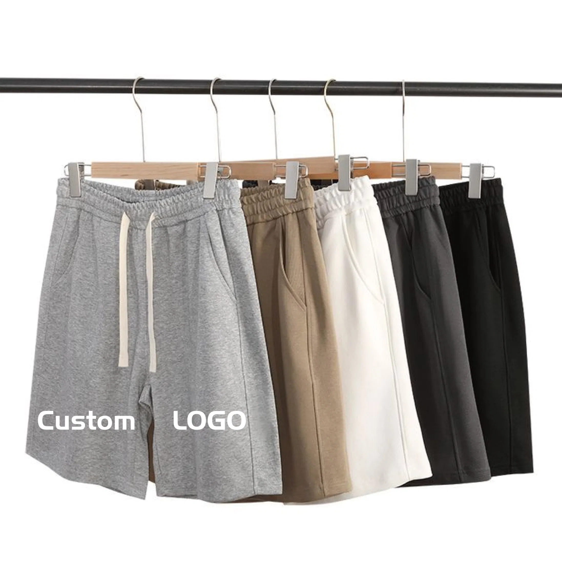 Custom Men's Shorts Manufacturer 100% Cotton (180-360GSM) Printing &amp; Craft Customization Any Design &amp; Fabric Sportswear