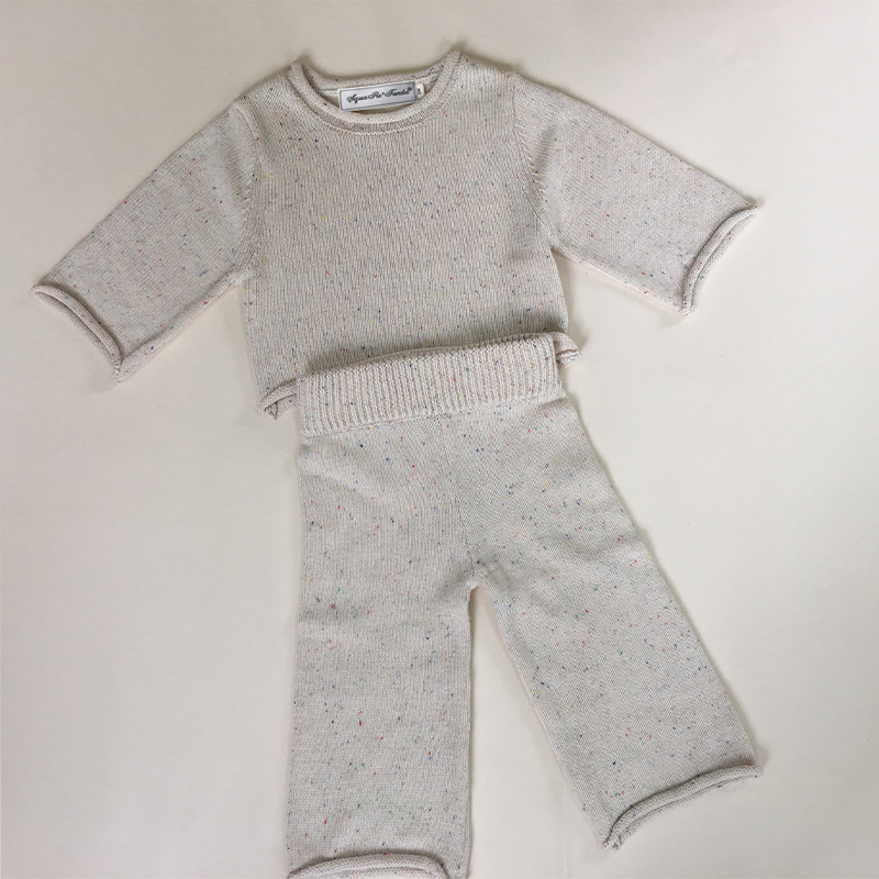 Manufacturers Wholesale Boutique Baby Sweater Clothes Knitted Design Custom Logo Sweater