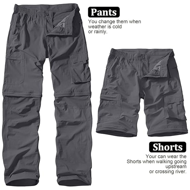 Custom Logo Manufacturer Baggy Men Cargo Pants High Quality 6 Pocket Black Cargo Pants for Men
