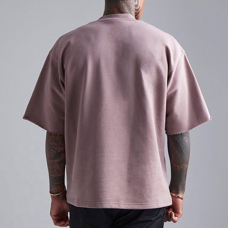 Men Clothing Casual Bulk Streetwear Designer Graphic Screen Print Shirts DTG Custom T Shirt for Men Heavyweight T-Shirt