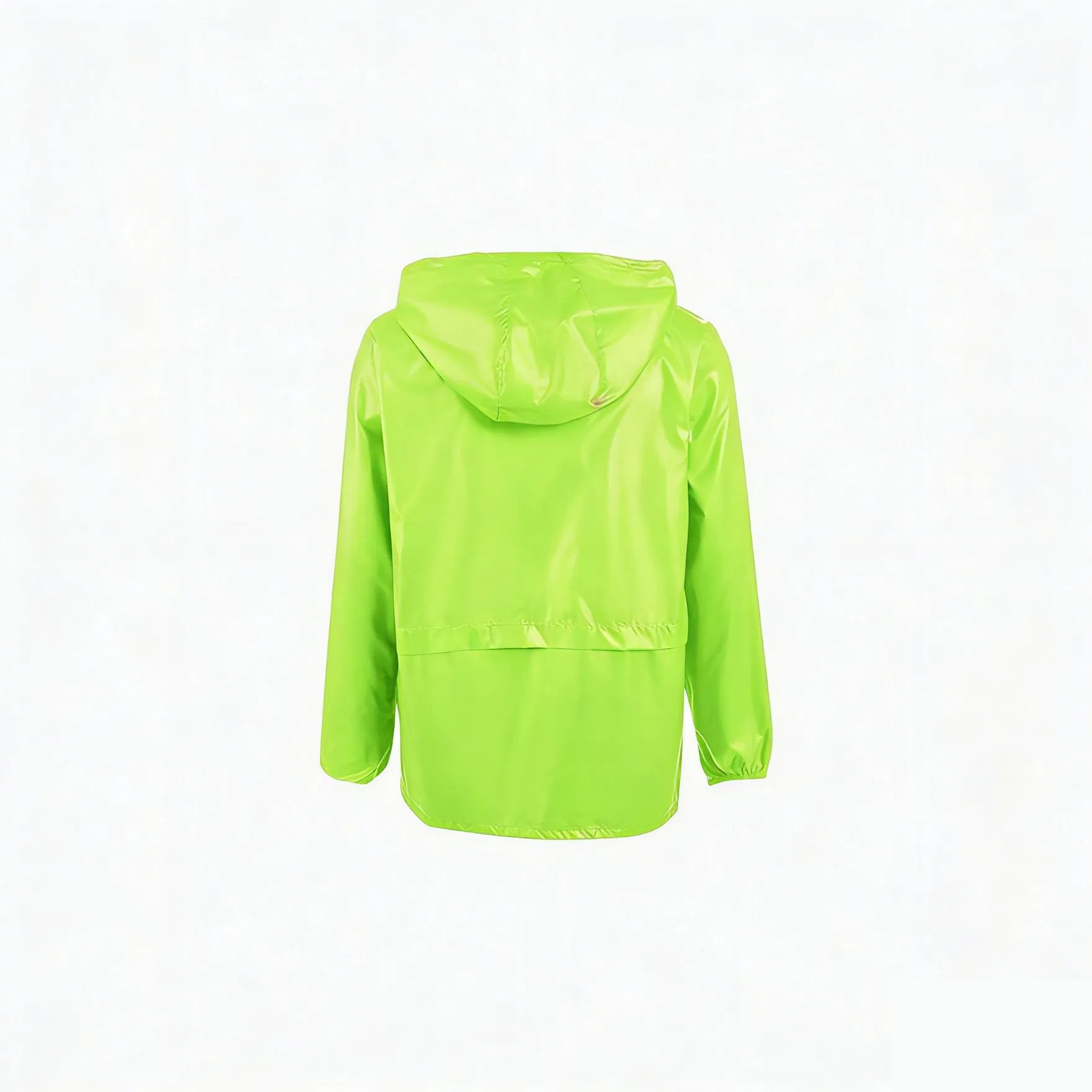 Custom Men's Packable Rain Sports Jacket Lightweight Waterproof Raincoat with Hood Outdoor Rain Gear Travel Hiking Cycling