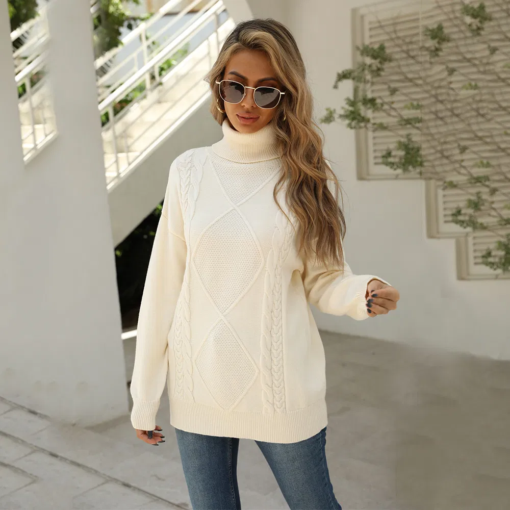 Turtleneck Women Sweater
