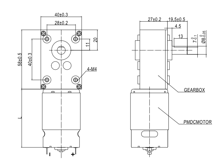 Dimensions Drawing