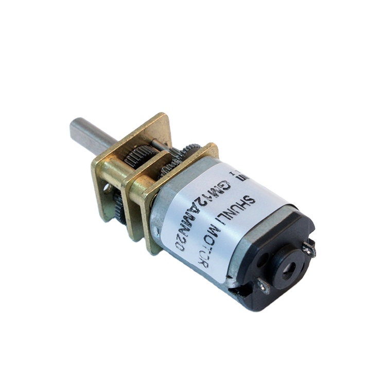 12mm motor with gearbox for smart home appliance  6v 12volt dc small gear motor