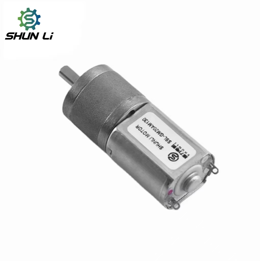 20mm Gearbox Motor with CE Rohs Permanent Magnet Cw/ccw 6V 12V 24v Electric Brush Dc Geared Motor