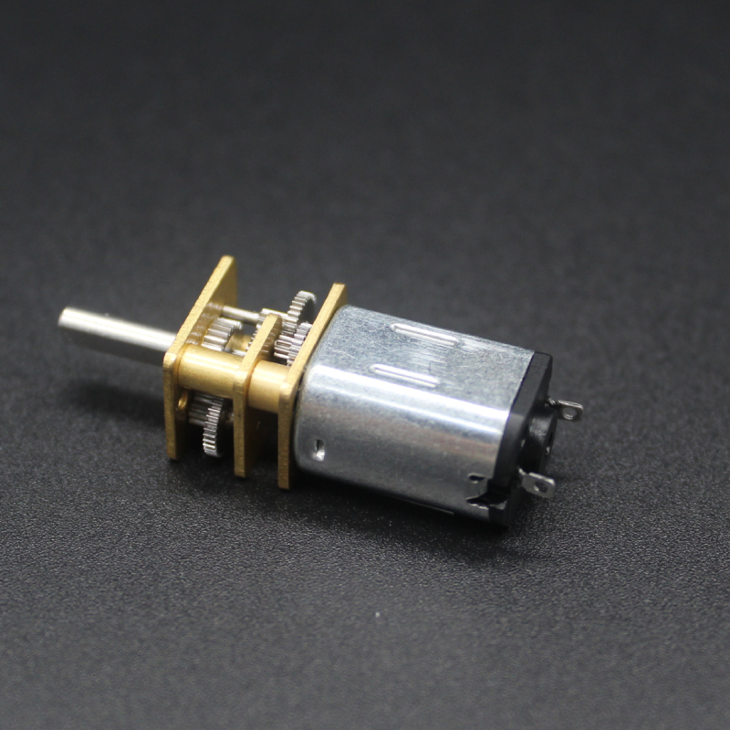 N20 Dc Gear Motor with Encoder for Door Lock Shaft Micro Metal High Torque Low Noise 6v 12mm Brush Micro Gear Motors