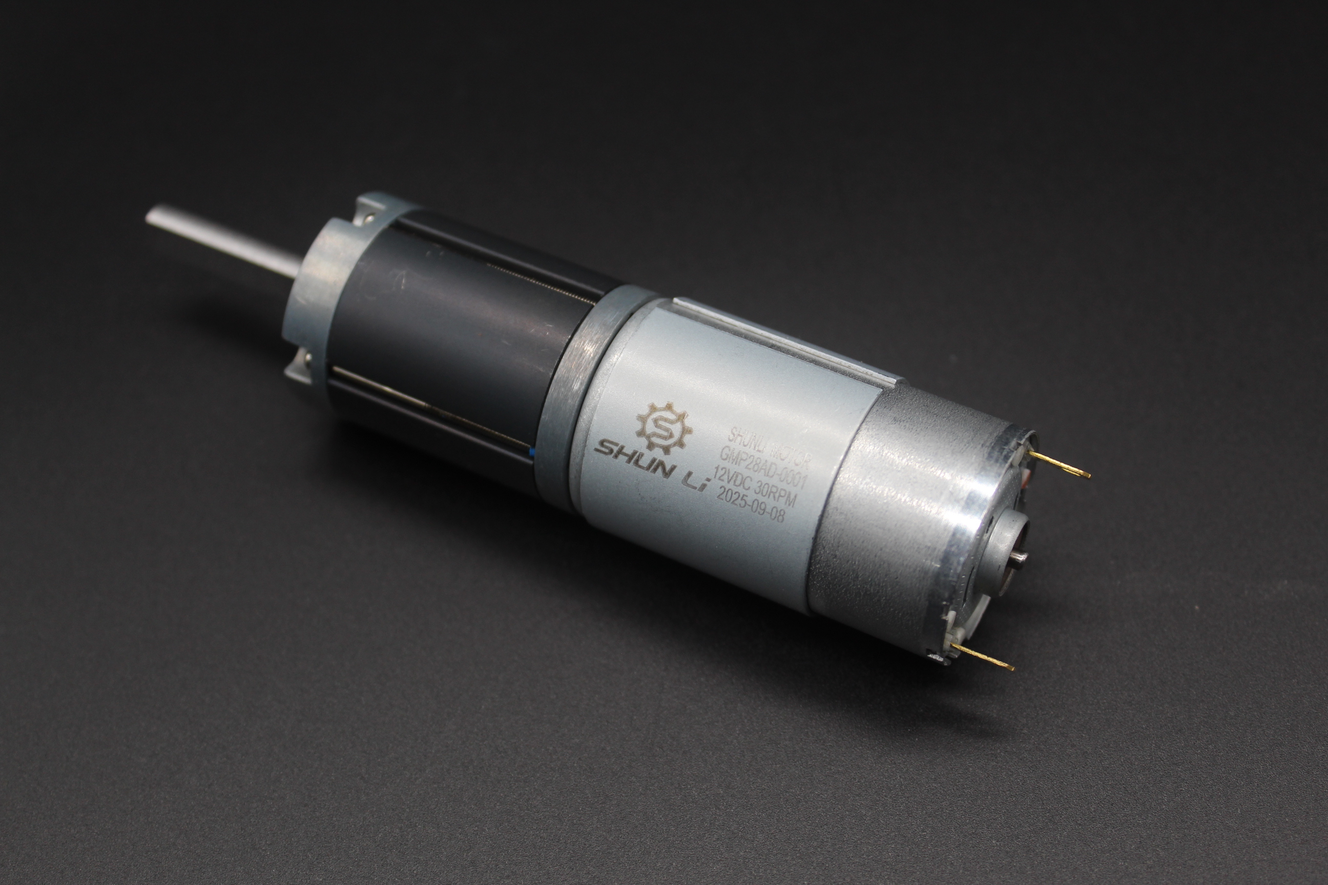 Shunli Gear Motors Customized 12v 24v 28mm Planetary Gearbox Match Pmdc Motor