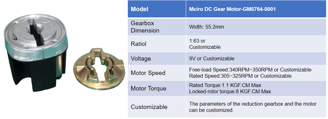 Electric Motor with Gear Box for Smart Locks and Electric Motor with Gear Box for Molding Machine for Automation s