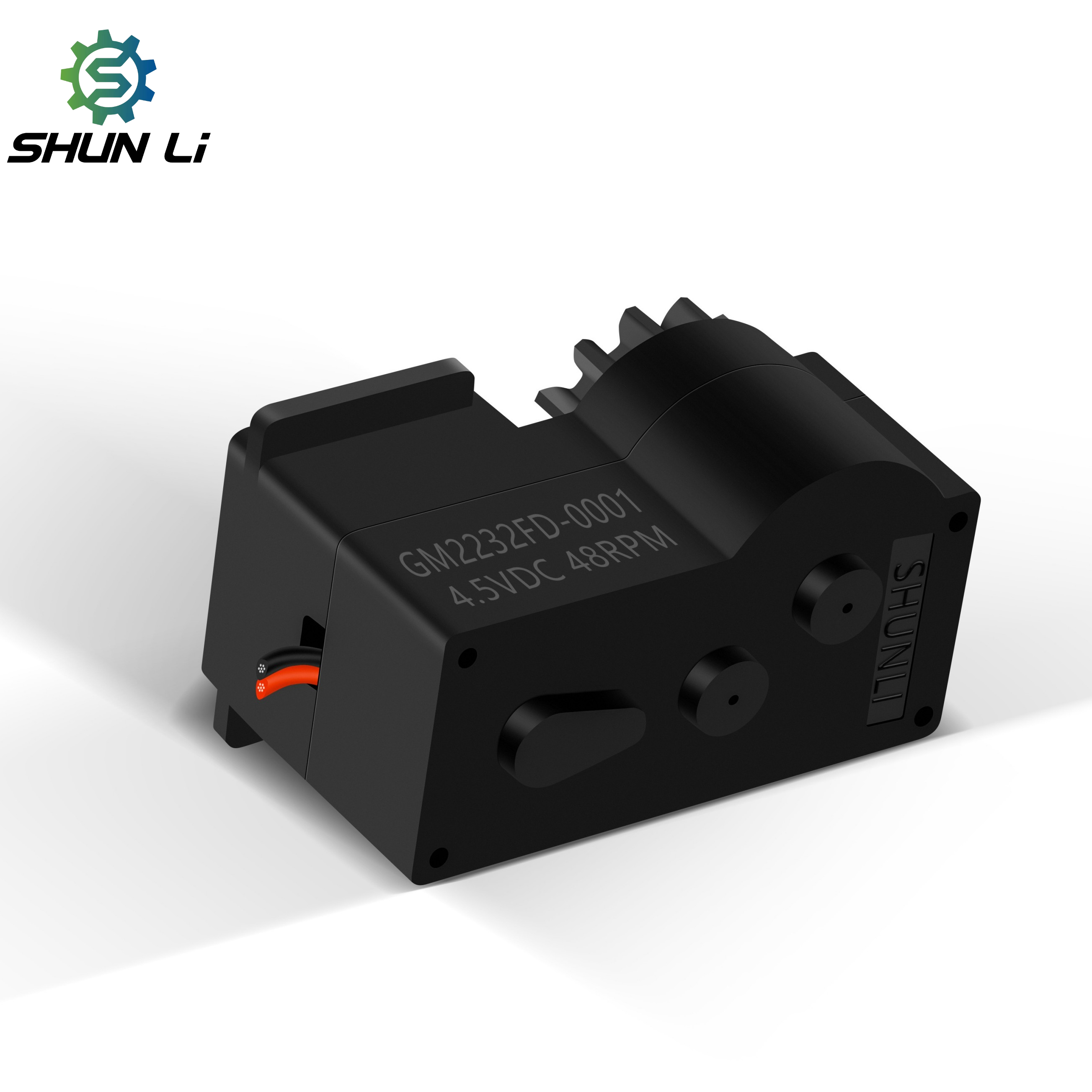 Shunli Customizable Motor Small Gear Motor 3V 6V 12V DC Motor With Micro Gearbox Low Speed 30RPM 40RPM 80RPM for Smart Lock