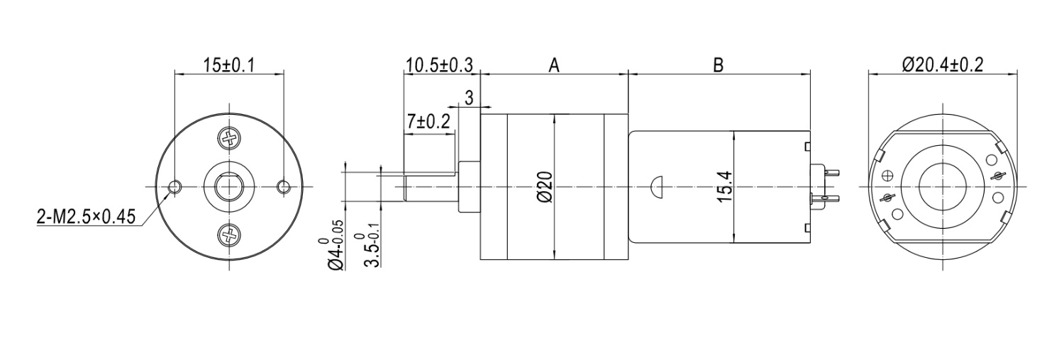 Dimensions Drawing