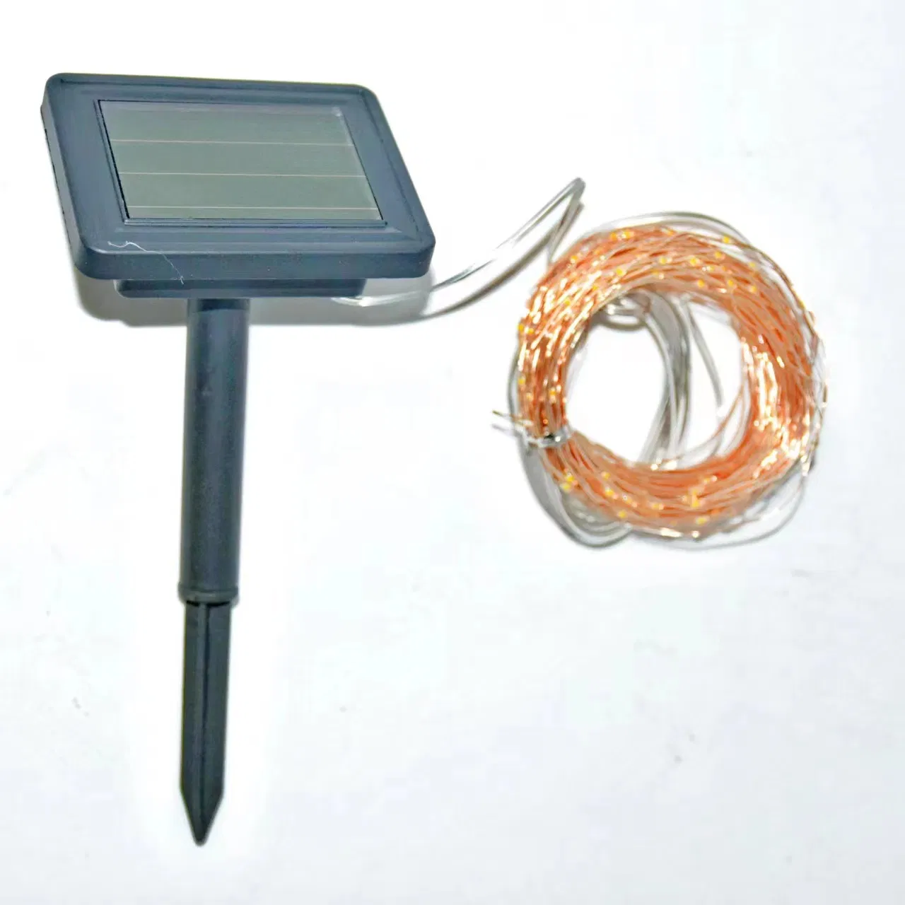 Hot Selling Lantern String Christmas Copper Wire Camping Courtyard Colors Solar Lights