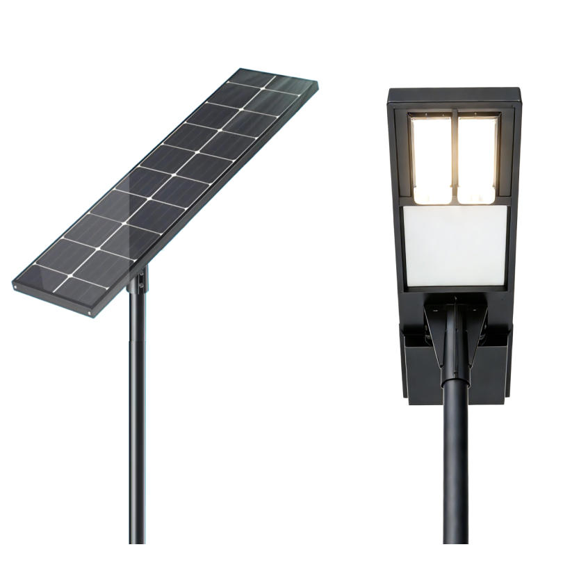 160W High Power Road Lighting Smart Sensor All in One Solar Street Light
