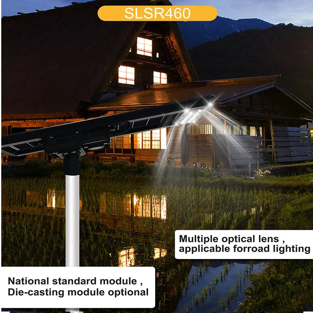 High Lumen 100W IP66 Waterproof Outdoor Garden All in One Solar LED Decorative Street Light