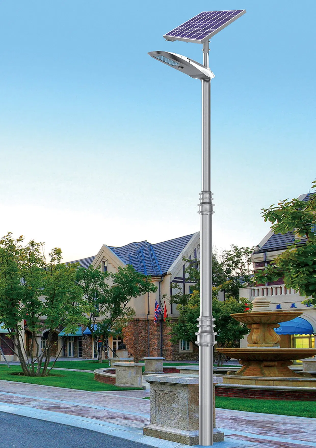 Solar Light IP65 Waterproof Outdoor Lighting for Driveway Sidewalk Fence