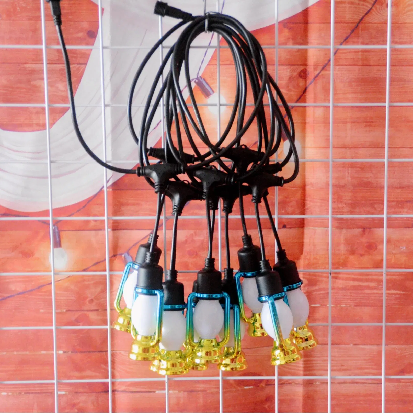 Solar Powered Lighting, Decorative String Lights, Outdoor Energy-Saving