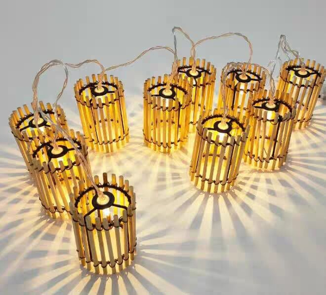 Colorful Solar-Powered LED String Lights for Outdoor Celebrations