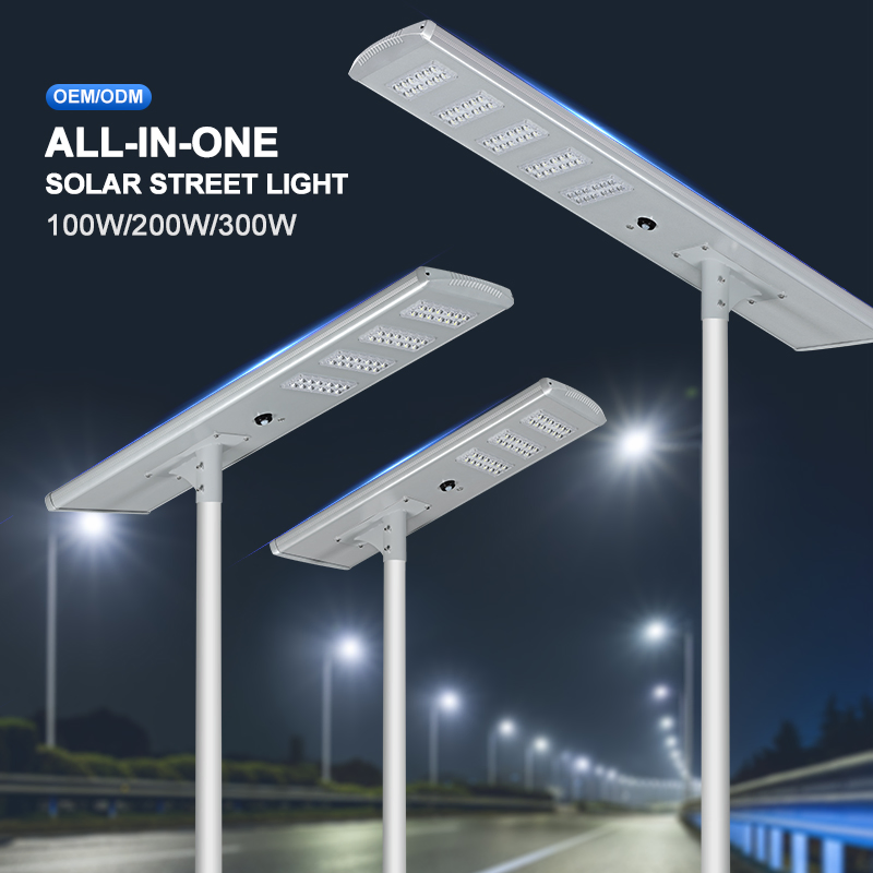 Alltop Best Selling Energy Saving Lamp Waterproof IP65 Wholesale Road Lighting 60W 90W 120W 150W Security All in One Integrated Solar LED Street Light