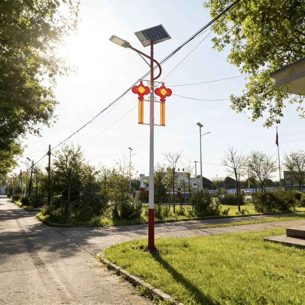 LED Double-Headed Street Light, High-Mast Outdoor Waterproof Light