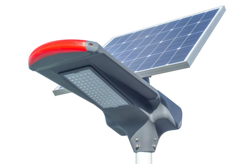 80W Solar LED Street Light Road Path Park Courtyard Garden Lamp Best Price Factory Original