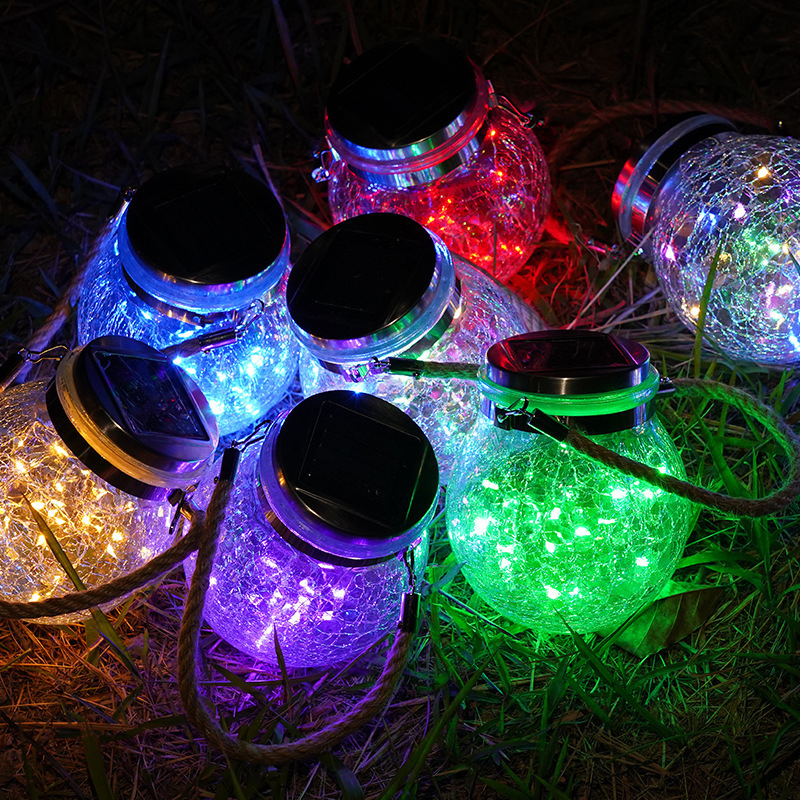 High Quality Solar Powered Operated LED String Lights Garden Decorative IP65 Christmas Holiday LED Light