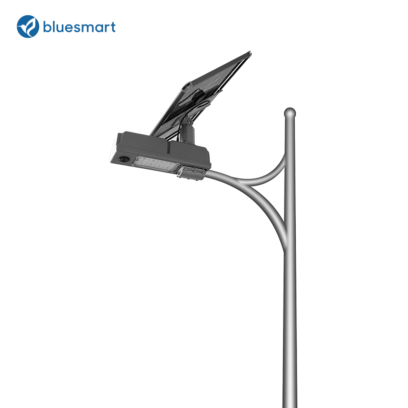 10 Years Warranty Aluminium Outdoor Waterproof IP65 Security LED 30W 60W 70W 80W 90W 100W 120W Integrated All in One Solar Street Light