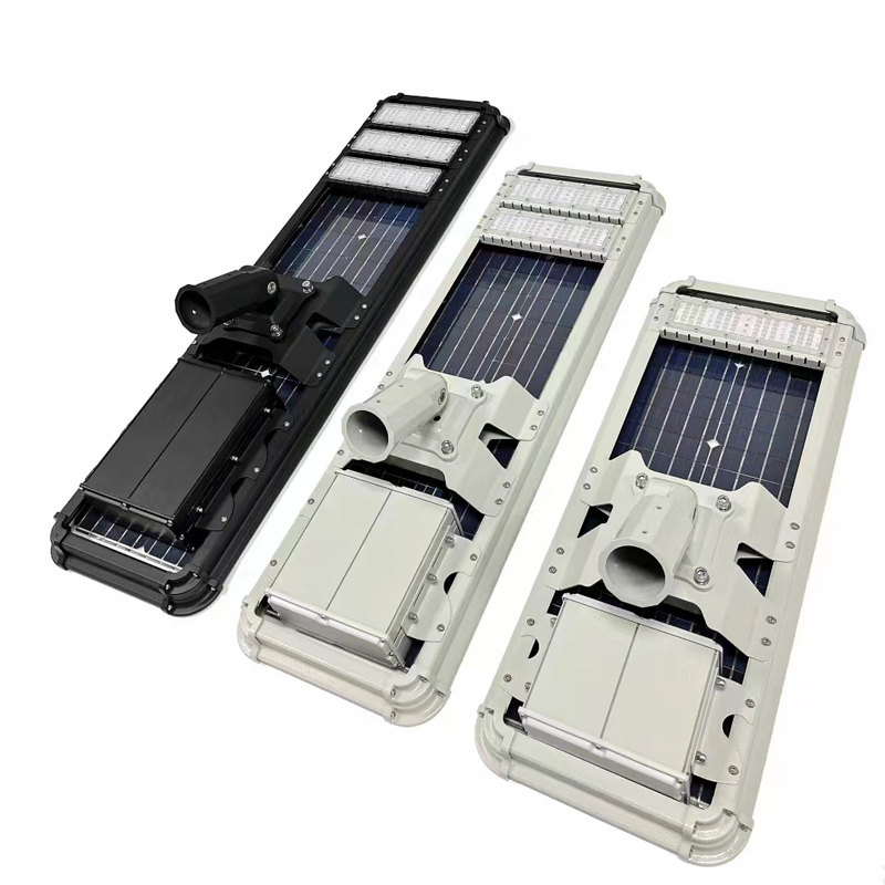 Light Messenger Large Outdoor Waterproof LED Path Lights with Modern Luxury Landscape Garden Solar Street Lights Lamparas Solares