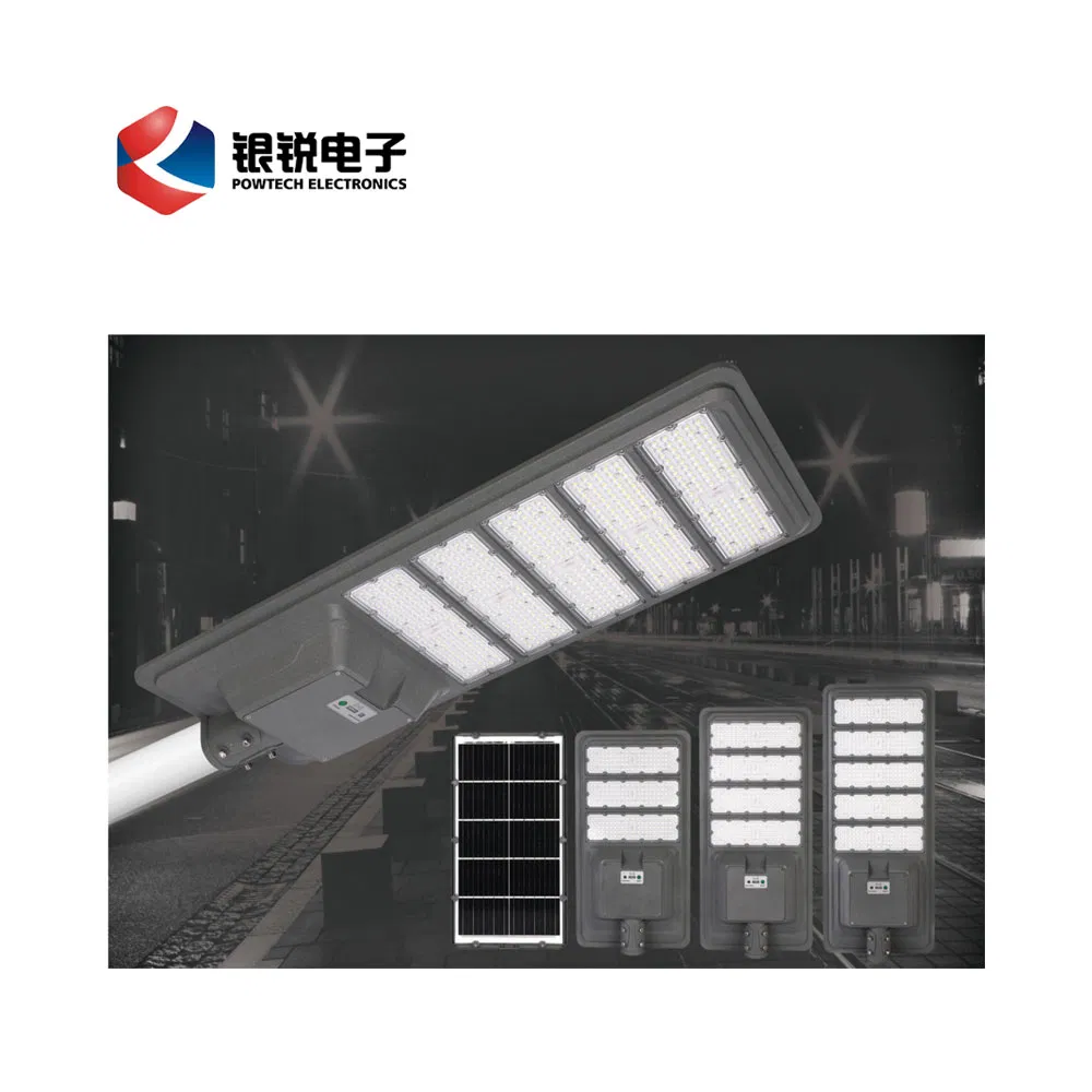 All-in-One Waterproof Outdoor 60W LED Solar Street Lights with Lithium Battery