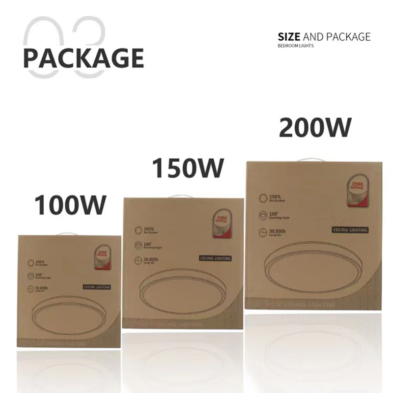 Solar Home Lighting System 150W Energy Saving Roof Top Lamp Garden Yard Balcony Home Use LED Street Flood Canopy Highbay Lights Solar LED Ceiling Bulb