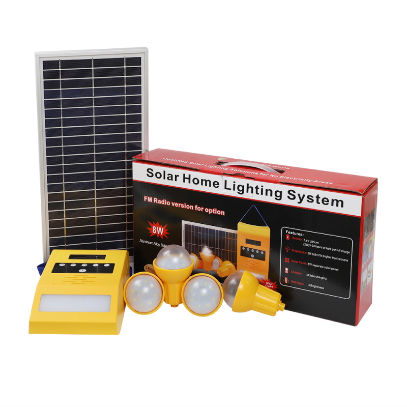 Outdoor and Indoor Solar Lighting Kits
