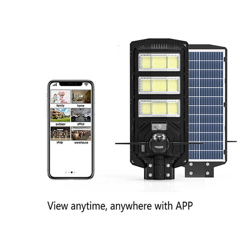 Wholesale Price All in One Solar Lighting System 300W 4G WiFi Camera Security Light