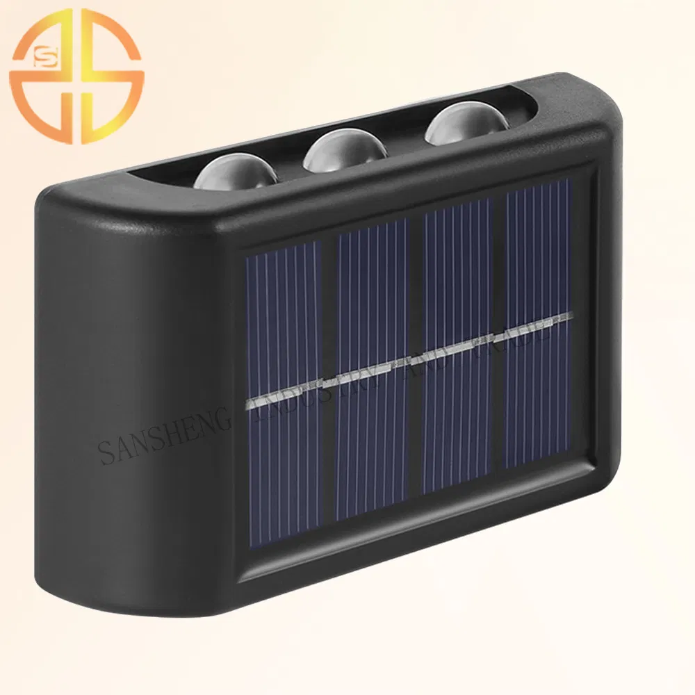 Solar LED Waterproof Courtyard Lights Fence Light Outdoor Lighting for Wall