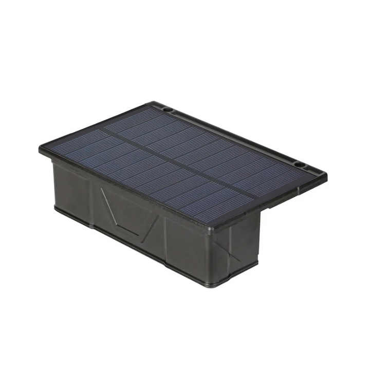 7-Shaped LED Outdoor Courtyard Waterproof Wall Washer Light Solar Pool Stair Terrace Landscape Wall Lamp