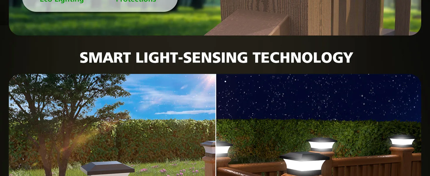 Solar Post Cap Light View 3