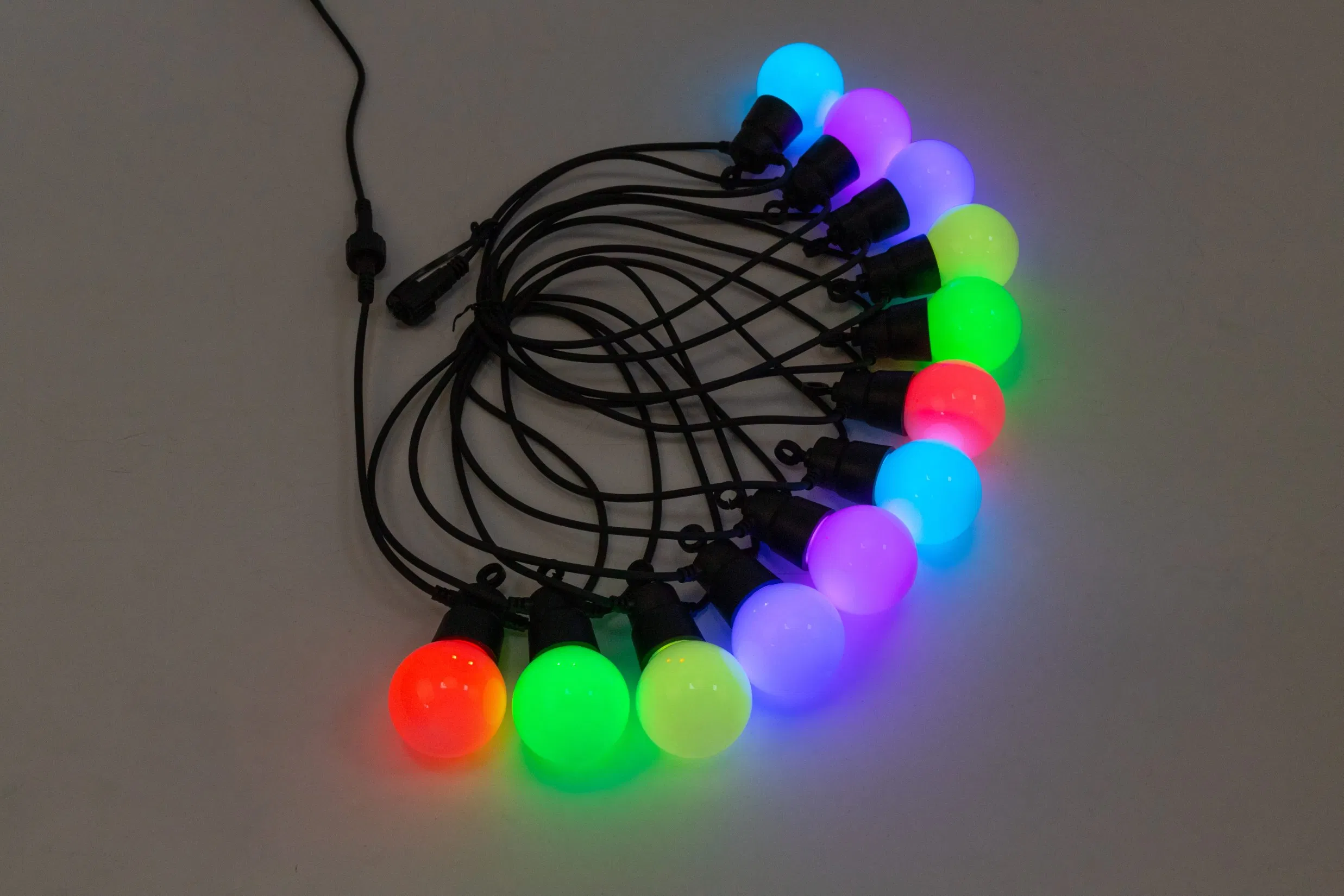 RGB Solar String Lights Garden Ambiance Light with 8 Lighting Modes