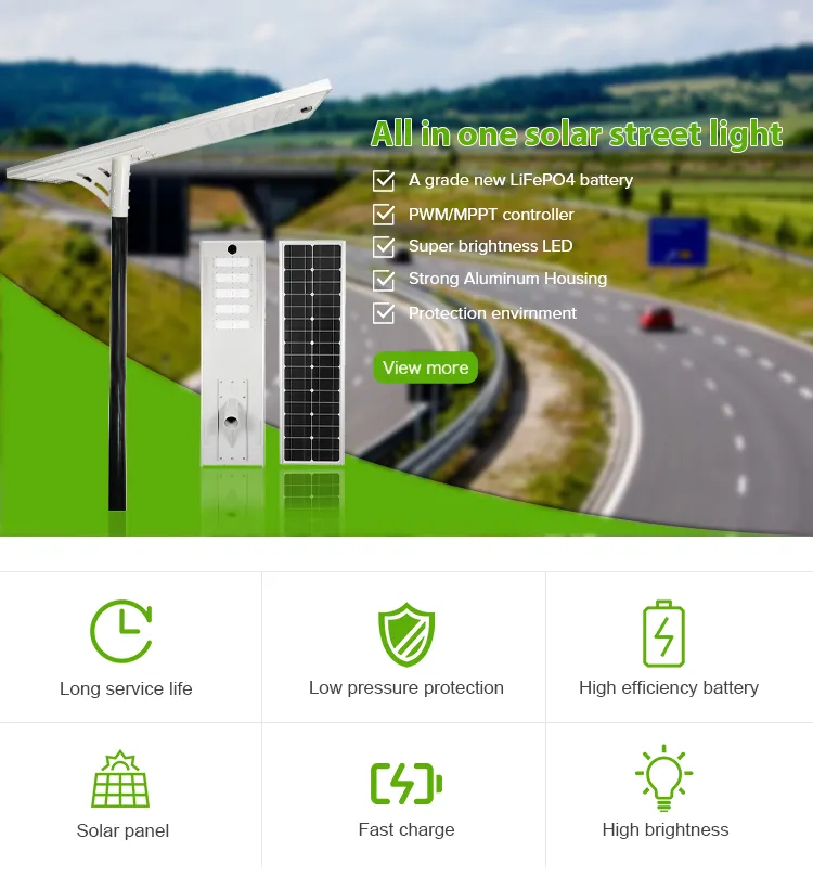 All in One Solar Street Light Overview
