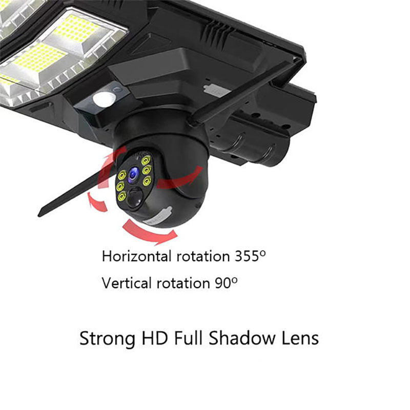 Wholesale Price All in One Solar Lighting System 300W 4G WiFi Camera Security Light