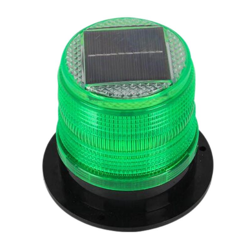 Factory Emergency Vehicle Road Safety Solar Charging Strobe Beacon LED Warning Strobe Light with Magnetic
