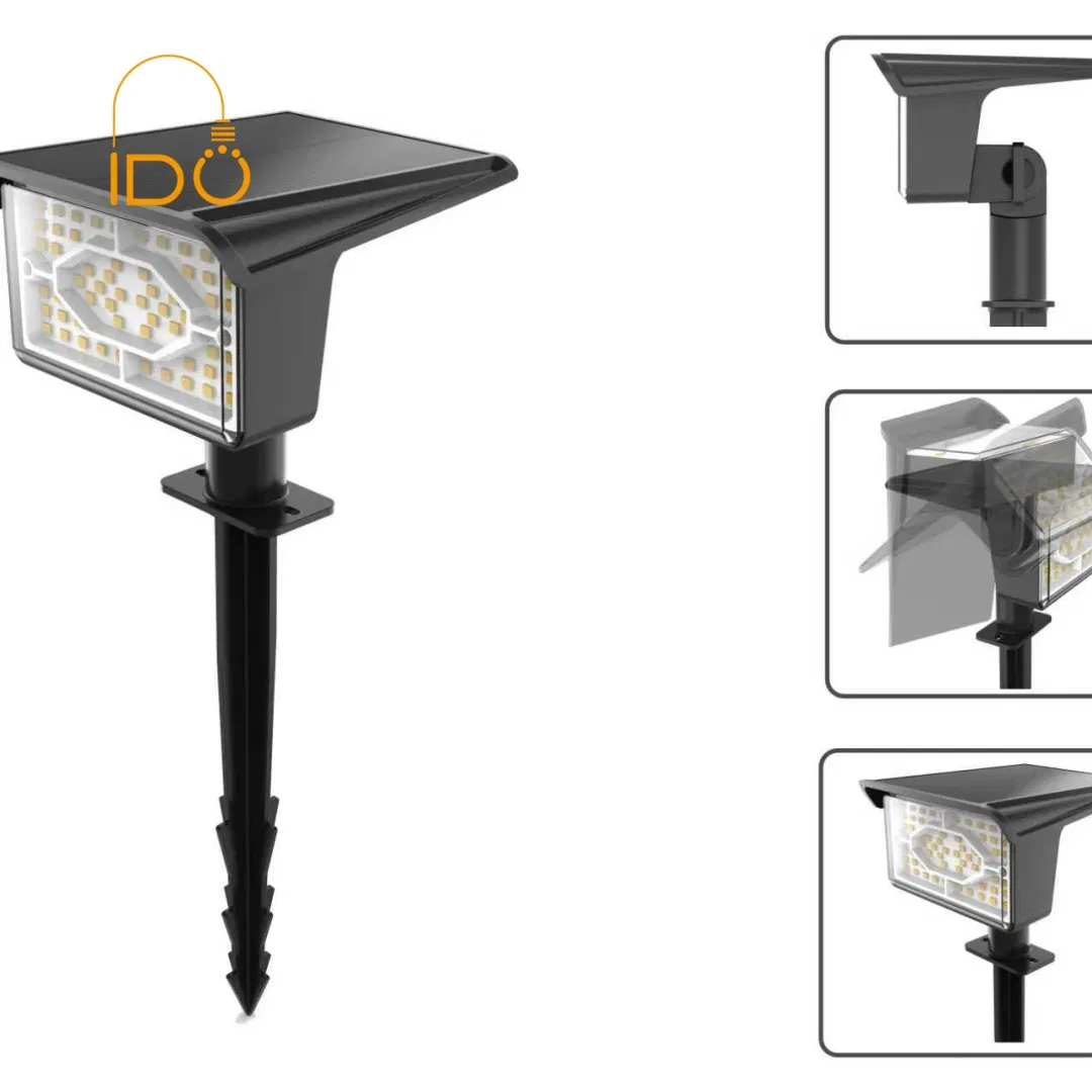 Decorative Solar Spike Lights for Landscape, IP64 Waterproof, Perfect for Garden and Fence