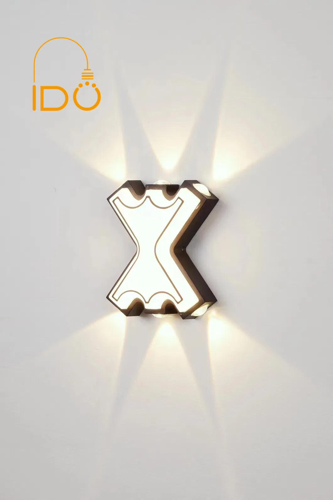 LED Solar Wall Light Detail