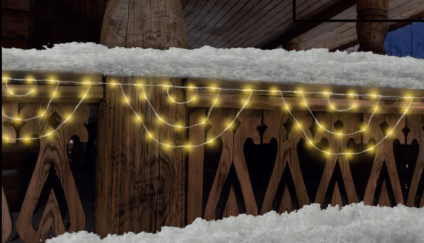 Magical Solar LED String Lights for Outdoor Spaces