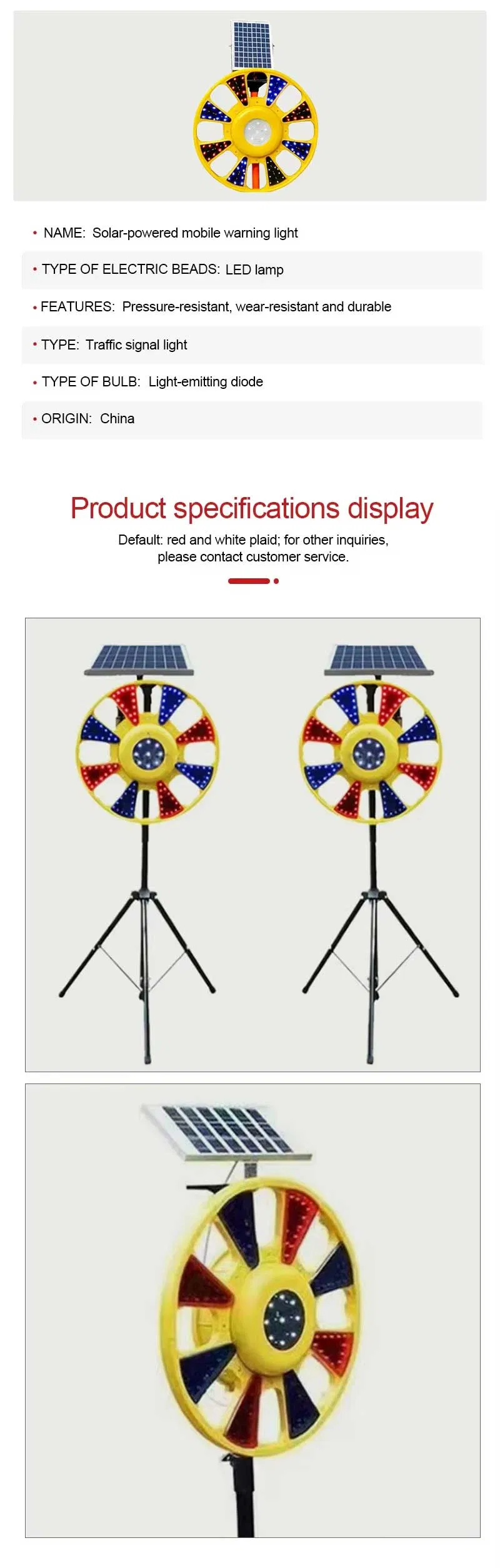 Safety Warning Light Components