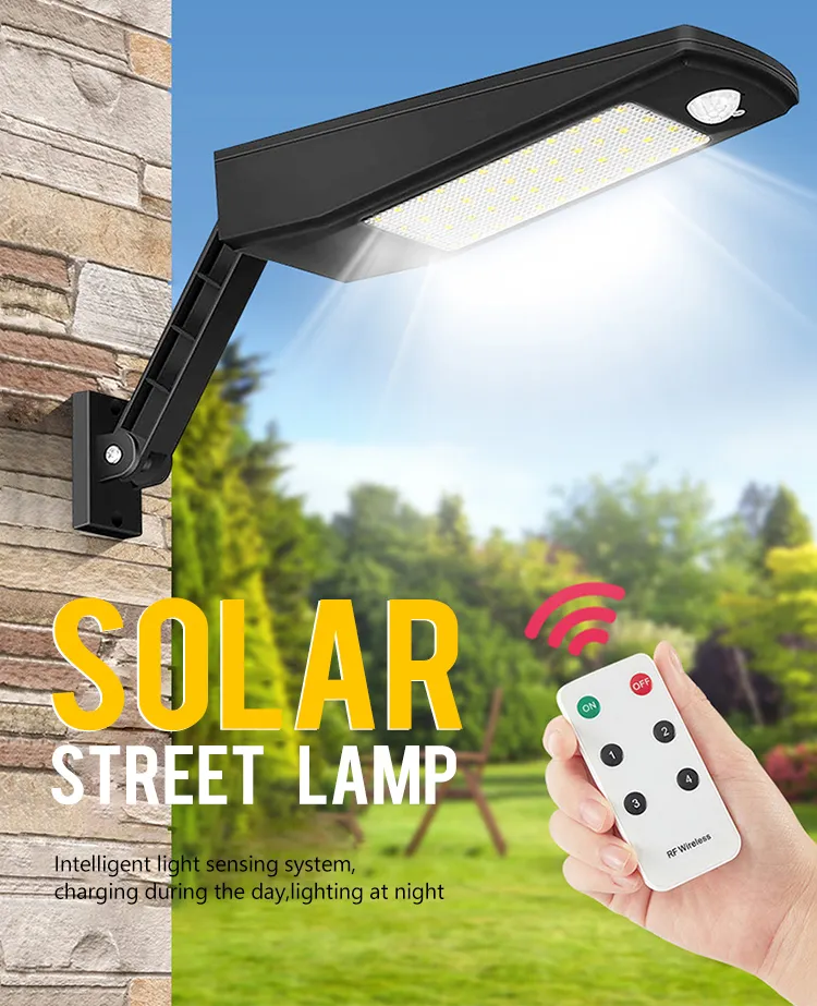 Solar Outdoor Wall Light Main View