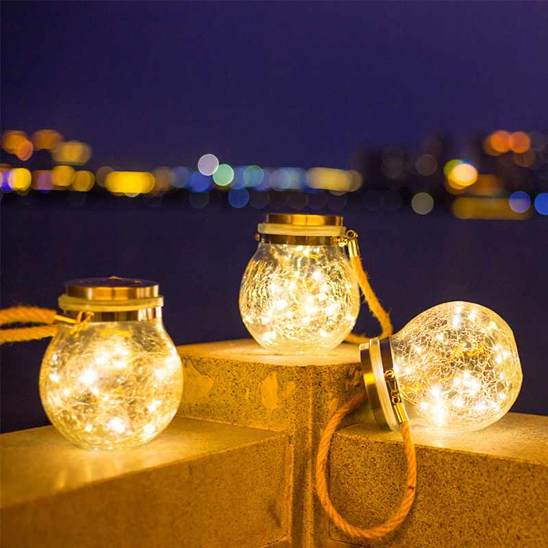 High Quality Solar Powered Operated LED String Lights Garden Decorative IP65 Christmas Holiday LED Light