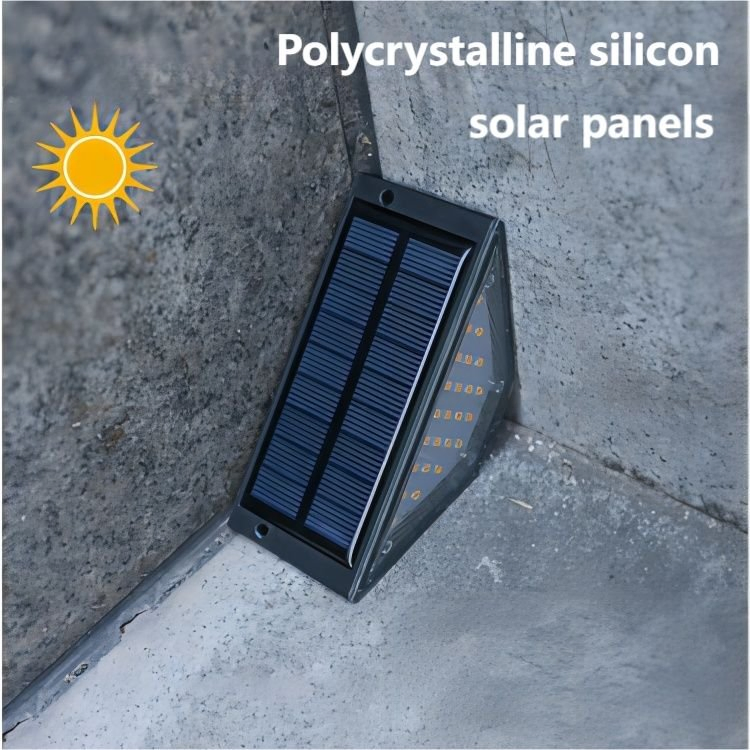 Outdoor LED Solar Deck Stairs Step Lights Home Decor Patio Path Lights Solar LED Garden Lights