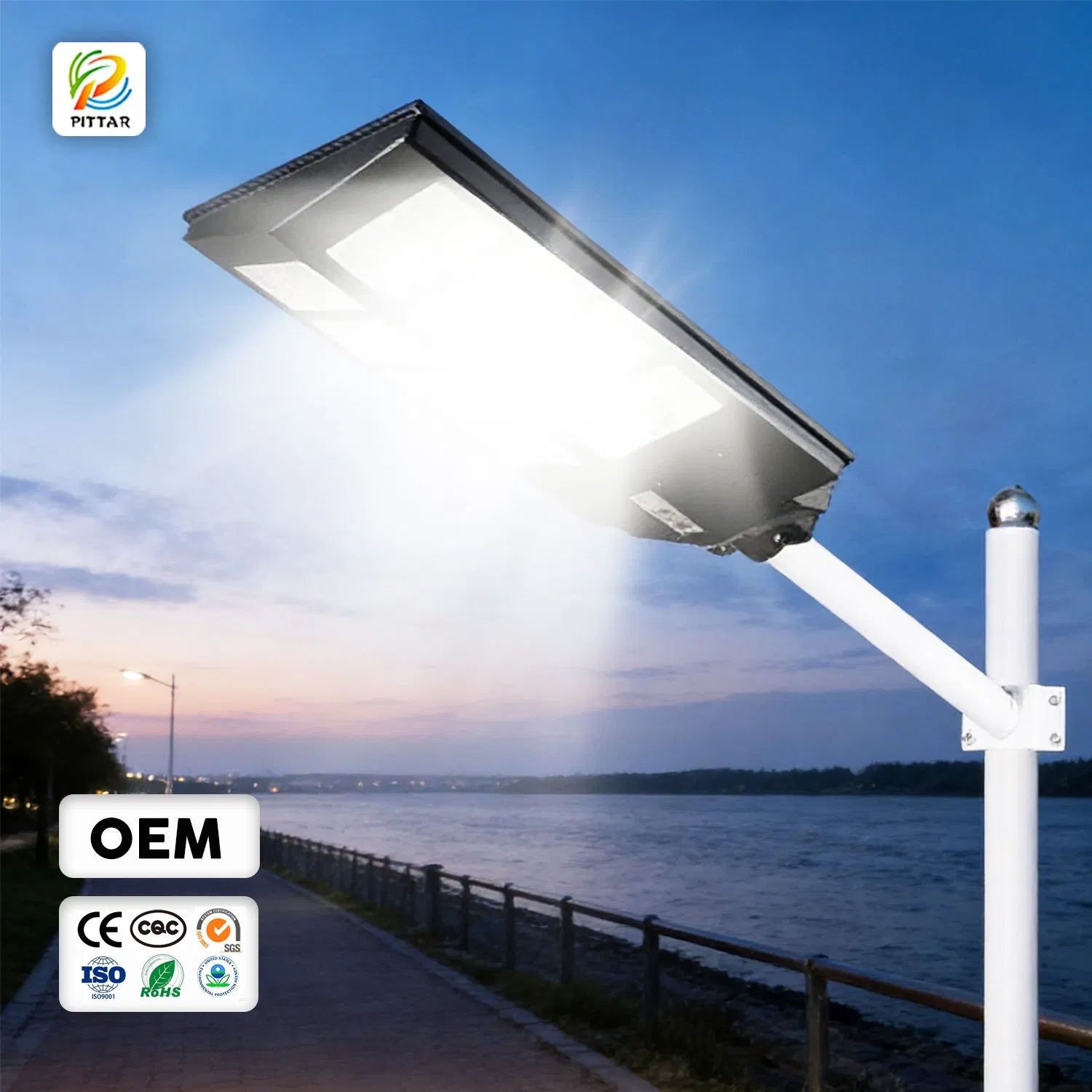 Garden Solar Street Lamp Flame Ceiling Camping Outdoor Decorative LED Light