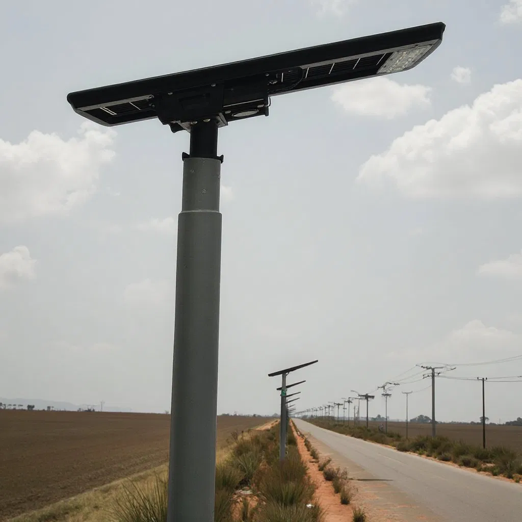 High Lumen 100W IP66 Waterproof Outdoor Garden All in One Solar LED Decorative Street Light