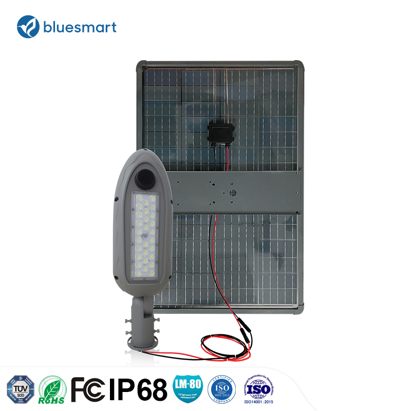 Bluesmart Best IP67 Solar Power Sensor Flood Light Integrated LED Solar Powered Floodlight 200W