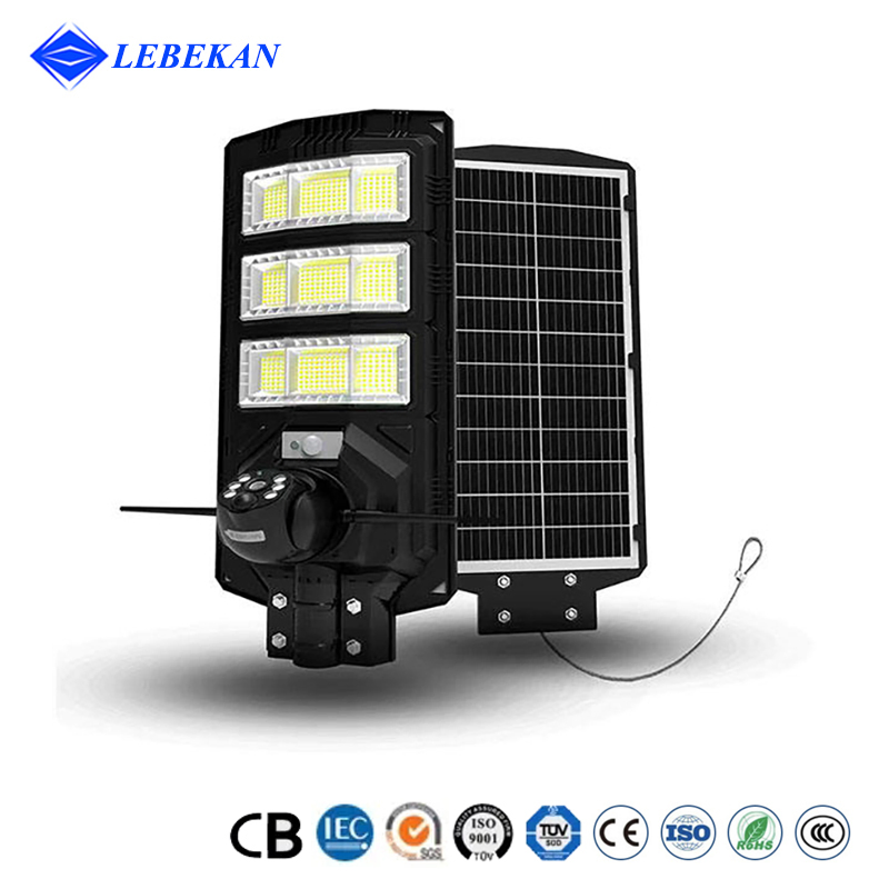 Wholesale Price All in One Solar Lighting System 300W 4G WiFi Camera Security Light