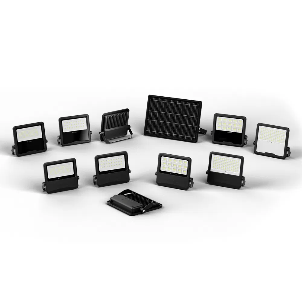 Explosion Proof Security Solar Portable Flood Light IP65 with Panel